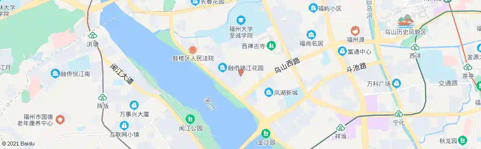 福州融侨锦江新天地_公交站地图_福州公交_妙搜公交查询2025