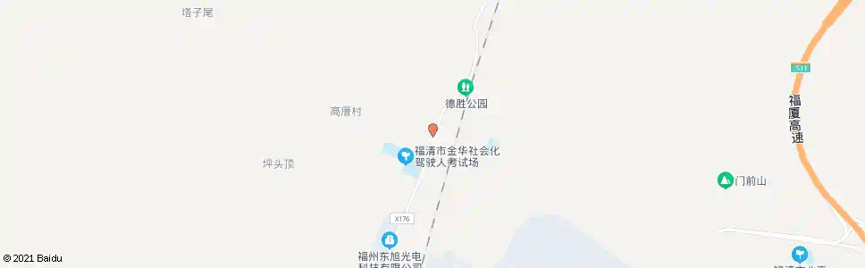 福州高厝_公交站地图_福州公交_妙搜公交查询2025