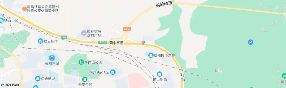 福州园中圣泉寺_公交站地图_福州公交_妙搜公交查询2025
