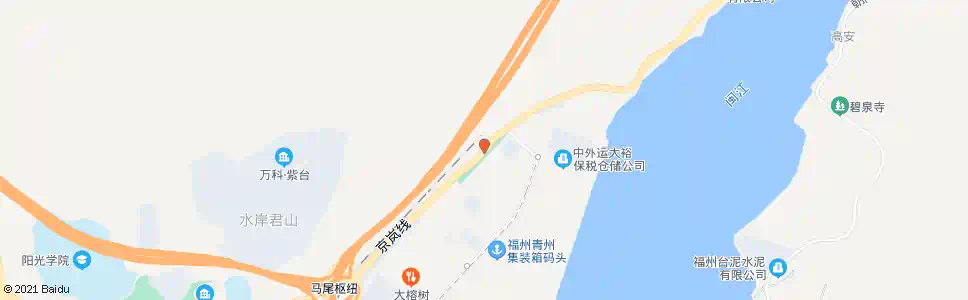 福州红山新村_公交站地图_福州公交_妙搜公交查询2025