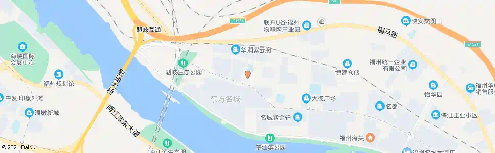 福州魁岐小学_公交站地图_福州公交_妙搜公交查询2025