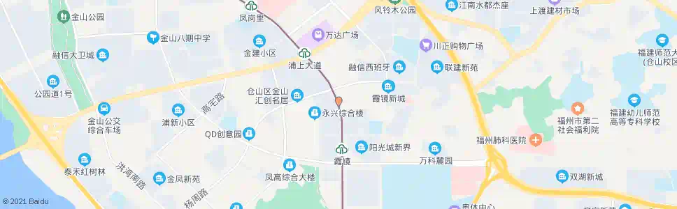 福州霞镜村_公交站地图_福州公交_妙搜公交查询2025