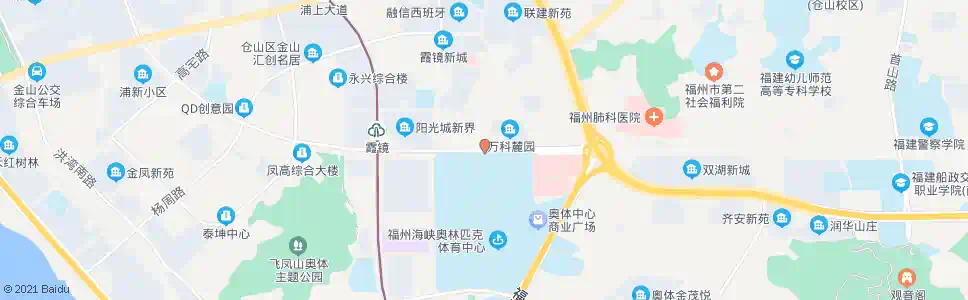 福州建新南路_公交站地图_福州公交_妙搜公交查询2025