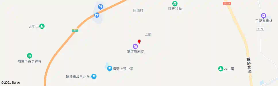 福州友谊_公交站地图_福州公交_妙搜公交查询2025