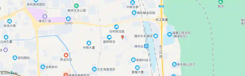 福州日立公司_公交站地图_福州公交_妙搜公交查询2025