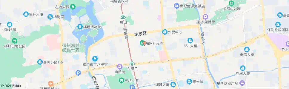 福州中医院_公交站地图_福州公交_妙搜公交查询2025