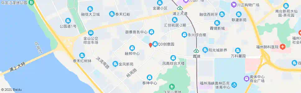 福州建新杨周路口_公交站地图_福州公交_妙搜公交查询2025