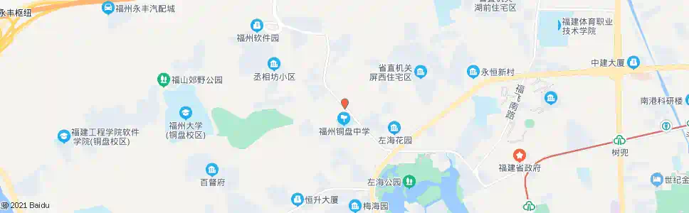 福州铜盘路_公交站地图_福州公交_妙搜公交查询2025