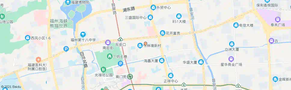福州仙塔街_公交站地图_福州公交_妙搜公交查询2025