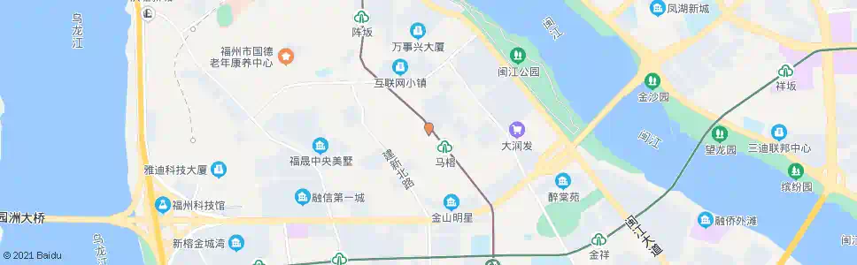 福州中元(横堤坝)_公交站地图_福州公交_妙搜公交查询2025