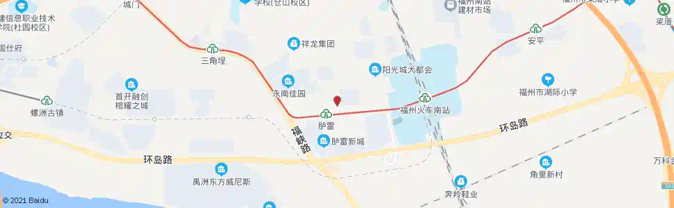 福州南门工商银行_公交站地图_福州公交_妙搜公交查询2025