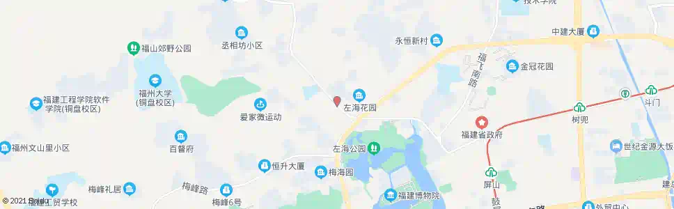 福州天峰宾馆_公交站地图_福州公交_妙搜公交查询2025