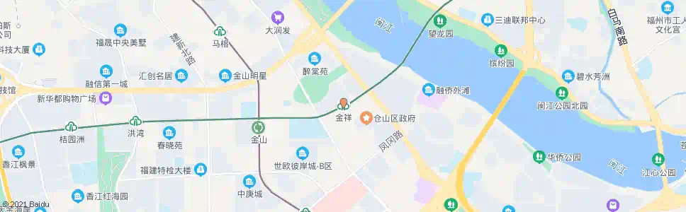 福州金祥路口_公交站地图_福州公交_妙搜公交查询2025