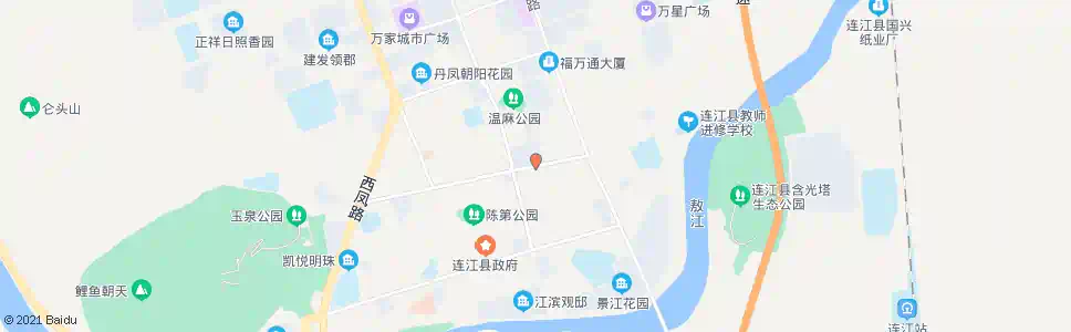 福州百凤花园_公交站地图_福州公交_妙搜公交查询2025