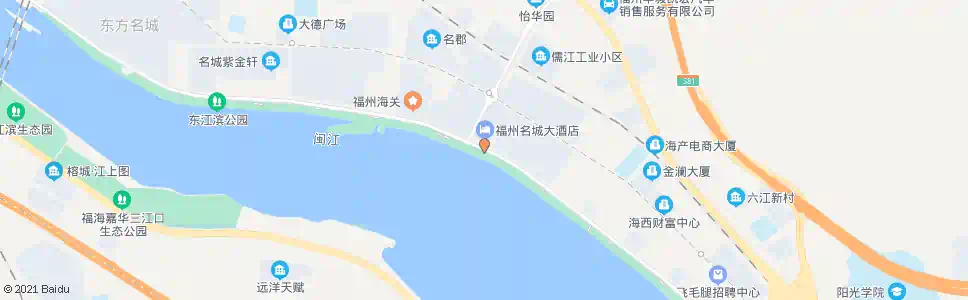 福州快安大道口_公交站地图_福州公交_妙搜公交查询2025