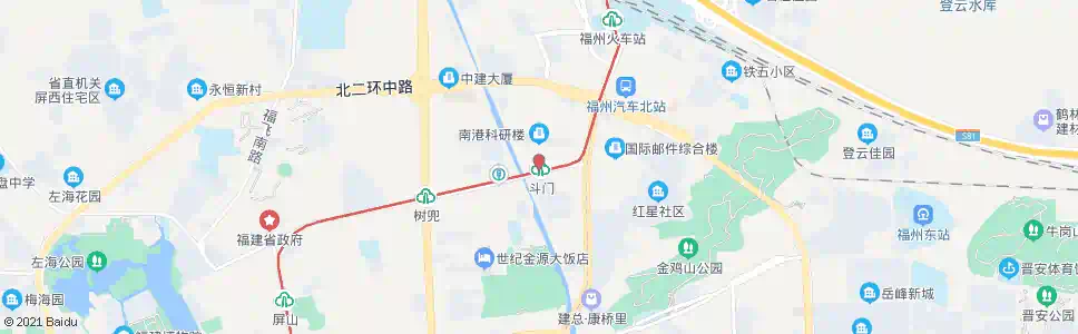 福州工商局_公交站地图_福州公交_妙搜公交查询2025