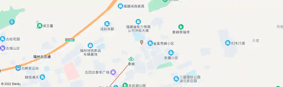 福州福峰路口_公交站地图_福州公交_妙搜公交查询2025