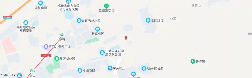 福州警森苑_公交站地图_福州公交_妙搜公交查询2025