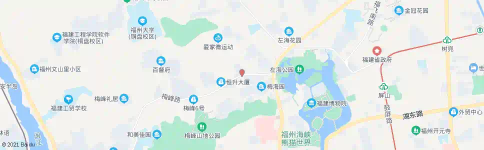 福州梅峰支路_公交站地图_福州公交_妙搜公交查询2025
