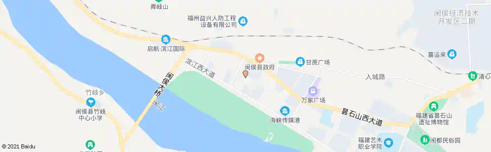 福州滨城旗下路口_公交站地图_福州公交_妙搜公交查询2025