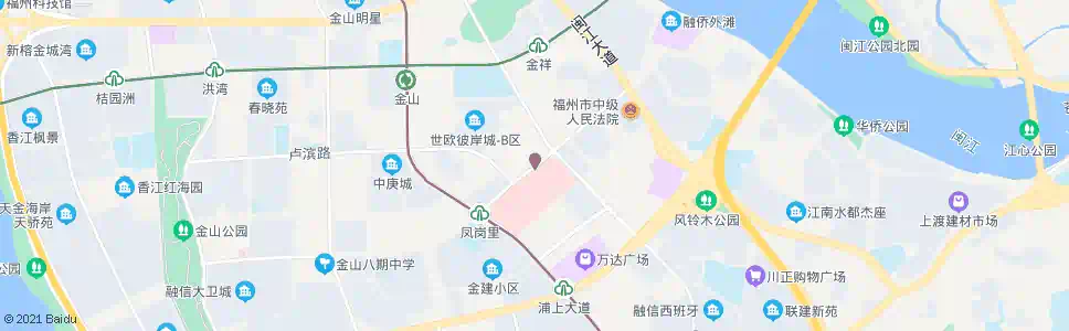 福州金榕南路口(省立医院南院)_公交站地图_福州公交_妙搜公交查询2025