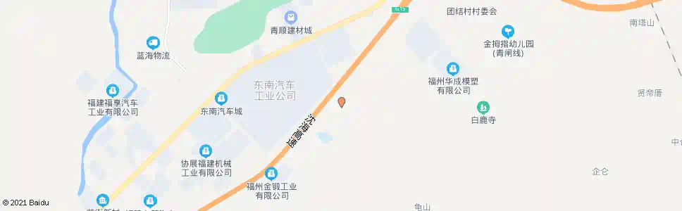 福州莲峰村委_公交站地图_福州公交_妙搜公交查询2025