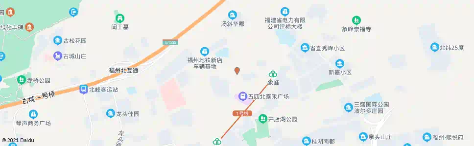福州中央公园_公交站地图_福州公交_妙搜公交查询2025