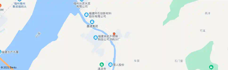 福州洋屿村口_公交站地图_福州公交_妙搜公交查询2025