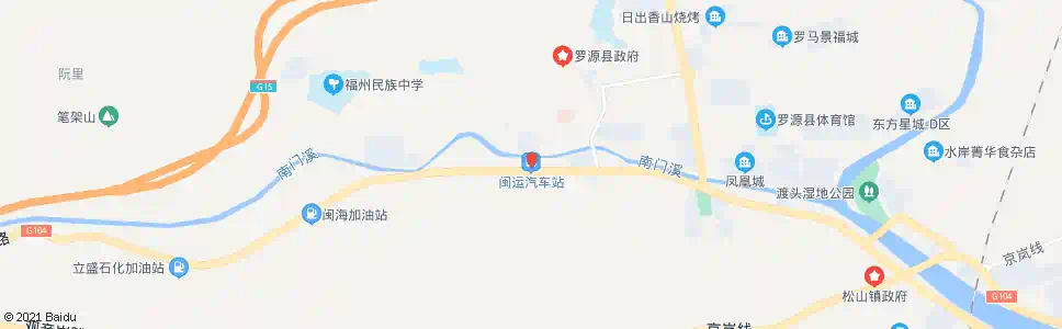 福州闽运车站_公交站地图_福州公交_妙搜公交查询2025