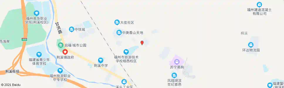 福州溪下_公交站地图_福州公交_妙搜公交查询2025