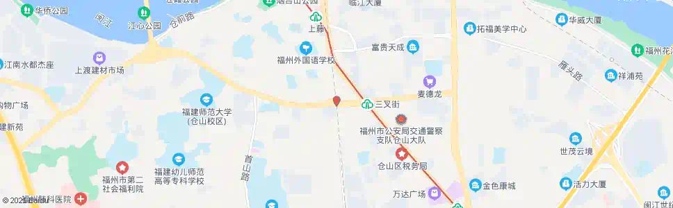 福州上三路口(南台路口西)_公交站地图_福州公交_妙搜公交查询2025