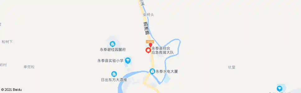 福州永泰检察院_公交站地图_福州公交_妙搜公交查询2025