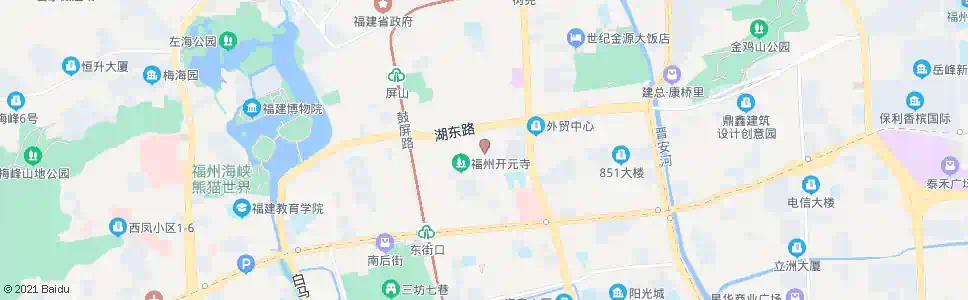 福州七星井_公交站地图_福州公交_妙搜公交查询2025
