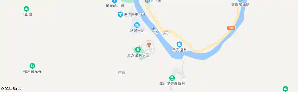福州贵安温泉旅游度假村_公交站地图_福州公交_妙搜公交查询2025