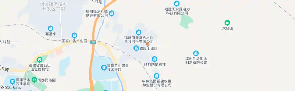 福州金喜实业_公交站地图_福州公交_妙搜公交查询2025