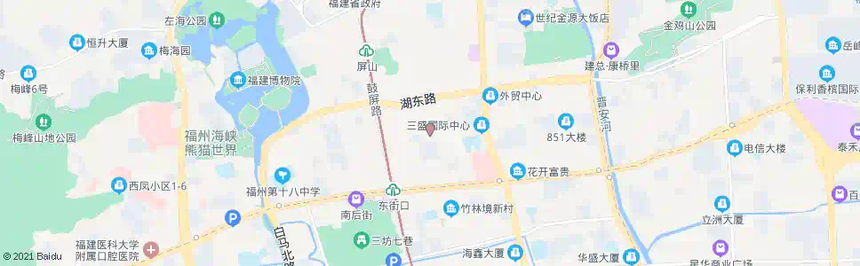 福州福州市中医院_公交站地图_福州公交_妙搜公交查询2025