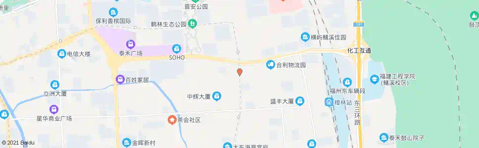 福州前横路北_公交站地图_福州公交_妙搜公交查询2025