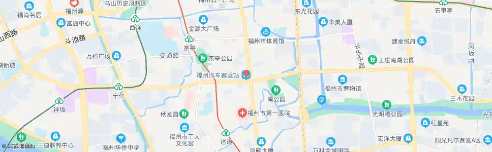福州一运车站_公交站地图_福州公交_妙搜公交查询2025