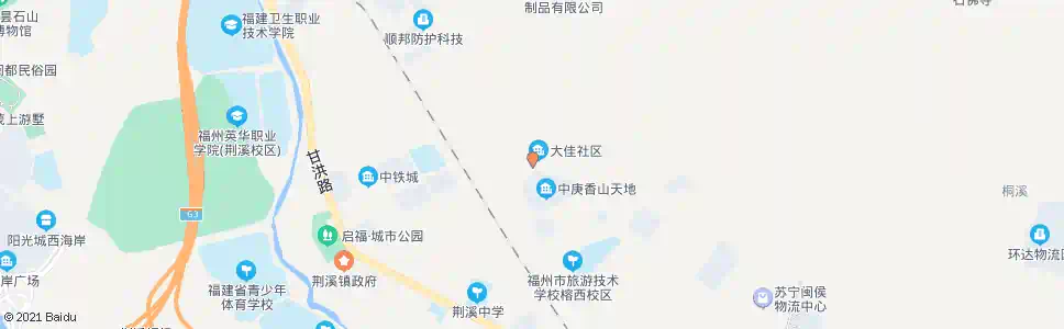 福州荆溪大佳社区_公交站地图_福州公交_妙搜公交查询2025