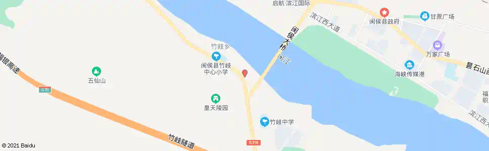 福州竹岐信用社_公交站地图_福州公交_妙搜公交查询2025