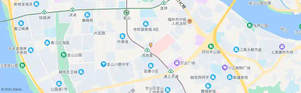 福州凤冈路口_公交站地图_福州公交_妙搜公交查询2025