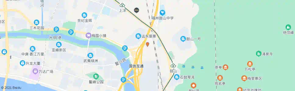 福州硫酸厂_公交站地图_福州公交_妙搜公交查询2025