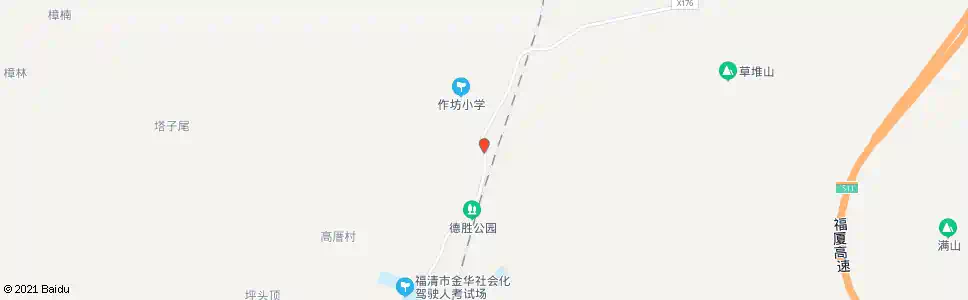 福州作坊_公交站地图_福州公交_妙搜公交查询2025
