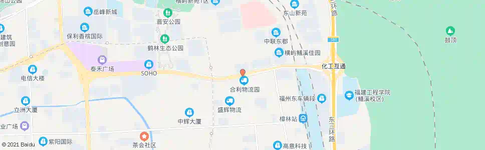 福州福光路_公交站地图_福州公交_妙搜公交查询2025