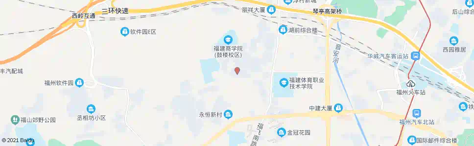 福州省直湖前小区_公交站地图_福州公交_妙搜公交查询2025