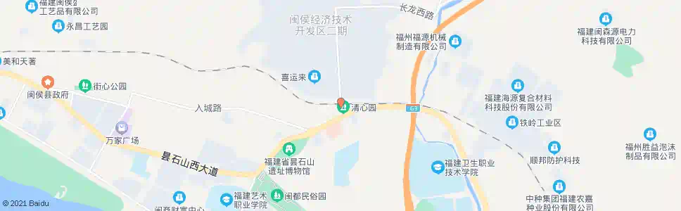 福州工业区二期路口_公交站地图_福州公交_妙搜公交查询2025