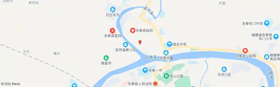 福州永泰南门_公交站地图_福州公交_妙搜公交查询2025
