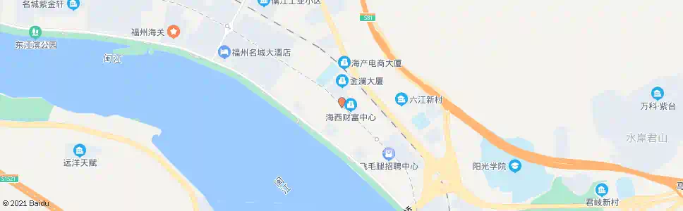 福州海西财富中心_公交站地图_福州公交_妙搜公交查询2025