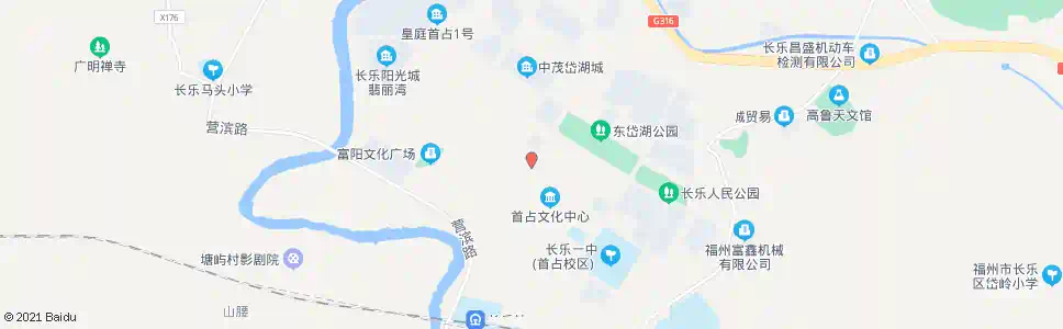 福州首占村_公交站地图_福州公交_妙搜公交查询2025