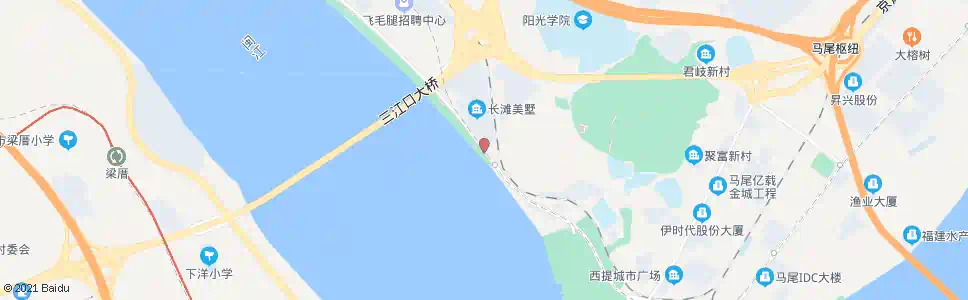 福州马江渡_公交站地图_福州公交_妙搜公交查询2025